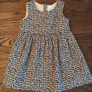 🐆 Gap Cheetah Leopard Corduroy dress jumper